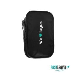 Neceser y Bananos Personalizados | Necessaire Fast Travel con logo | Regalos Corporativos Personalizados