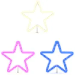 Linternas y Lámparas Personalizadas | Luz Neón Estrella con logo | Regalos Corporativos Personalizados