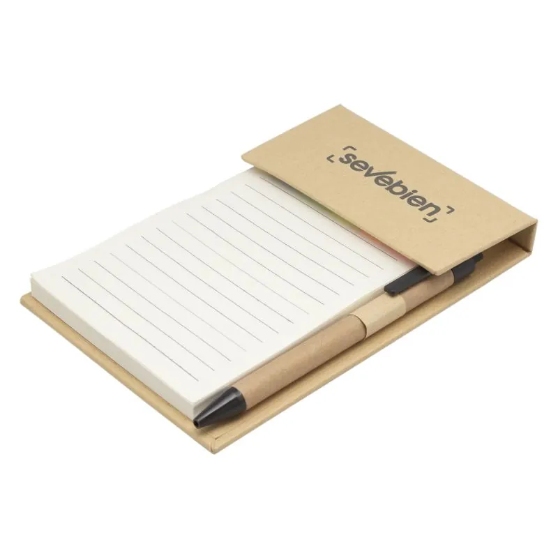 Set de Notas Personalizados | Cuaderno Memo Semanal Nottingam con logo | Regalos Corporativos Personalizados