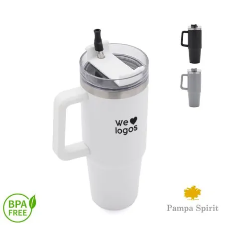 Mugs y Termos Personalizados | Mug Térmico Titan 887ml con logo | Regalos Corporativos Personalizados