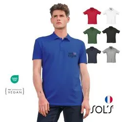 Ropa y Accesorios | Polera con Cuello Summer II con logo | Regalos Corporativos Personalizados